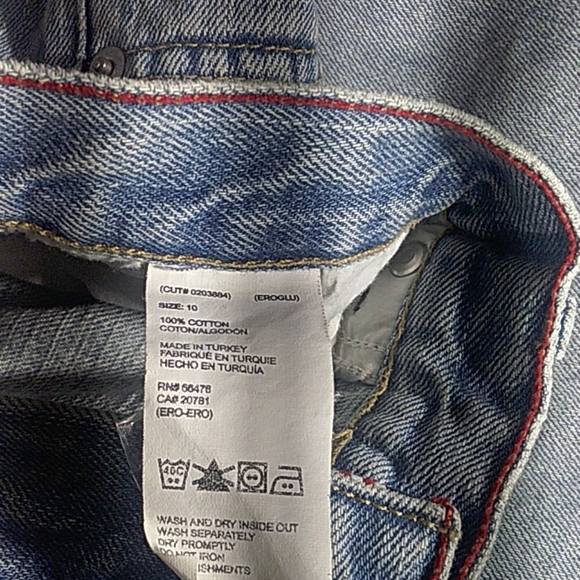 Tommy Hilfiger size 10 straight vintage jeans - Picture 4 of 7